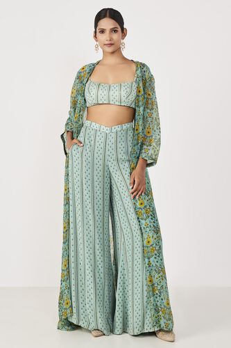 Aeraki Pant Set, Powder Blue, image 2